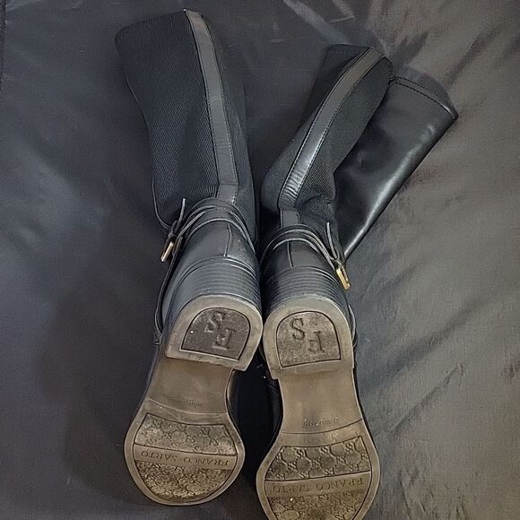 FRANCO SARTOL-COUNTRY WOMEN"S ROUND TOE LEATHER KNEE LENGTH BOOT - Picture 12 of 12